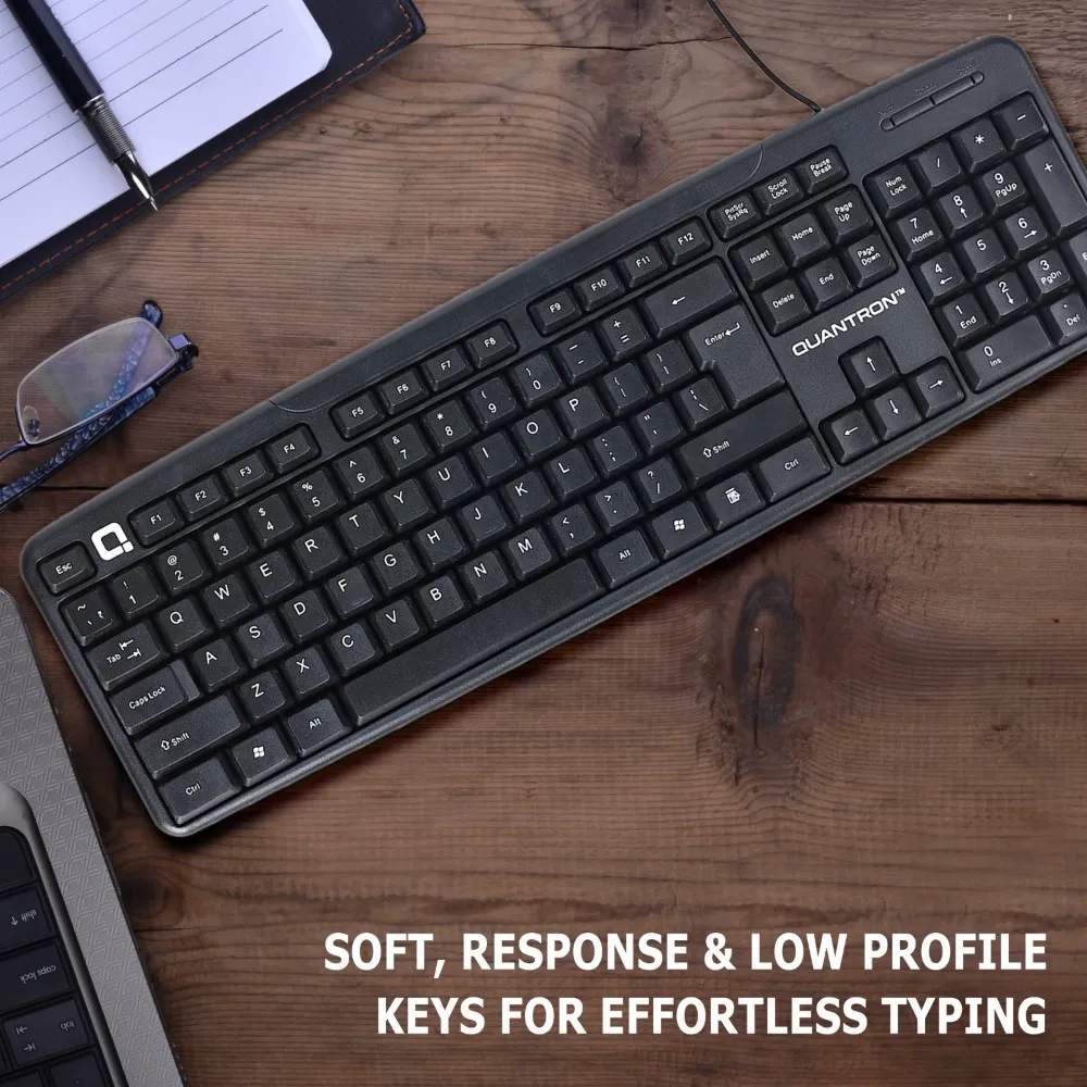Quantron QKB11 USB Keyboard view 2